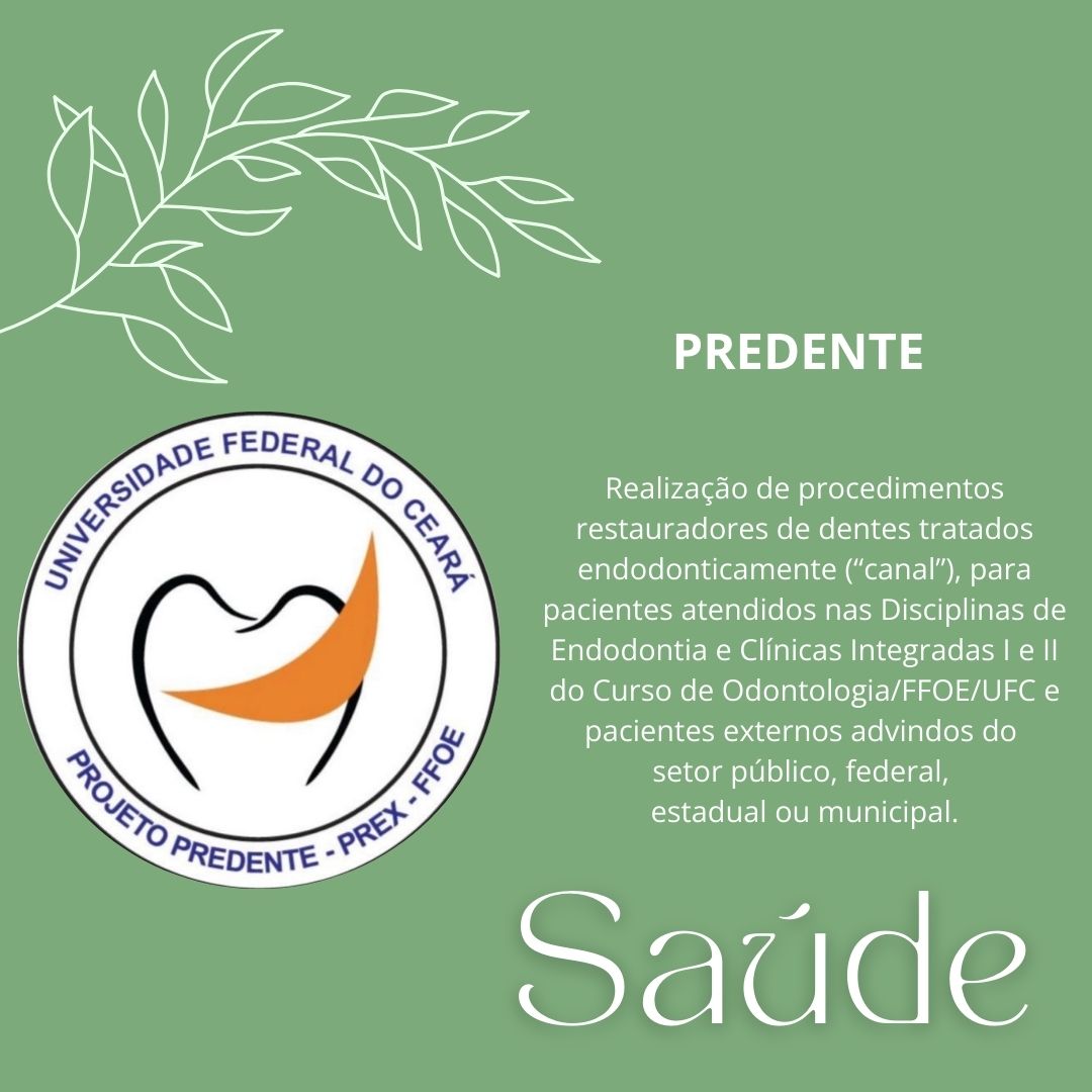 projeto Predente – procedimentos restauradores em dentes tratados endodonticamente