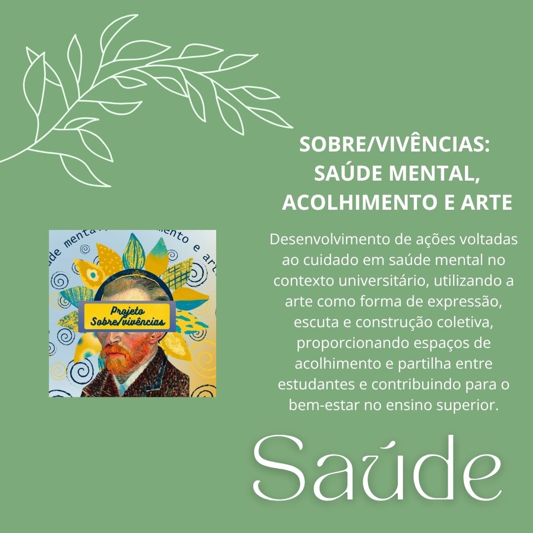 O projeto Sobre/vivências: Saúde mental, acolhimento e arte